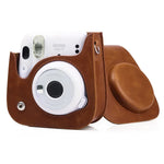 Túi Ốp Da Toàn Thân Máy Ảnh Phong Cách Retro Có Dây Đeo cho FUJIFILM Instax mini 11, Dành cho FUJIFILM Instax mini 11