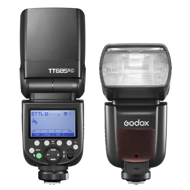 Godox TT685II-C Đèn Flash Speedlite TTL HSS 1/8000s Không Dây 2.4GHz cho Canon, TT685II-C cho Canon