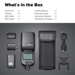 Godox V860 III-C Đèn Flash Speedlite TTL II HSS Không Dây 2.4GHz cho Canon, V860 III-C cho Canon