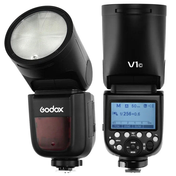 Đèn Flash Godox V1C Đầu Tròn TTL cho Canon, V1C cho Canon