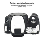 Ốp bảo vệ mềm bằng silicone cho Canon EOS 200D / EOS 200D Mark II, dành cho Canon EOS 200D, dành cho Canon EOS 200D / EOS 200D Mark II