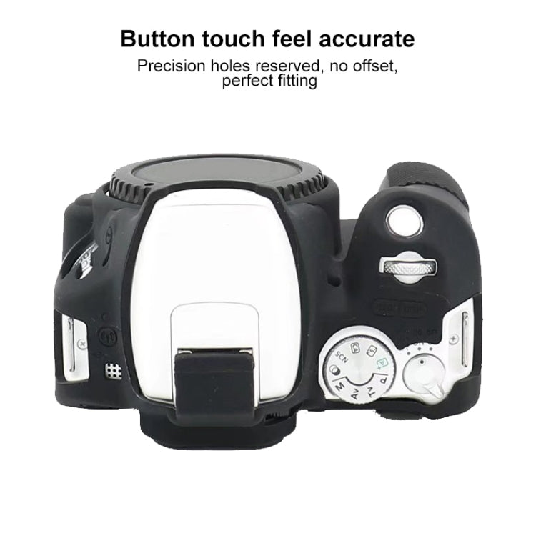 Ốp bảo vệ mềm bằng silicone cho Canon EOS 200D / EOS 200D Mark II, dành cho Canon EOS 200D, dành cho Canon EOS 200D / EOS 200D Mark II