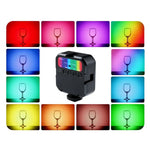 Đèn chiếu sáng làm đẹp đầy đủ màu sắc MJ88 Pocket 3000-7000K+RGB cầm tay cho nhiếp ảnh và streamer, đèn LED có điều khiển từ xa, MJ88