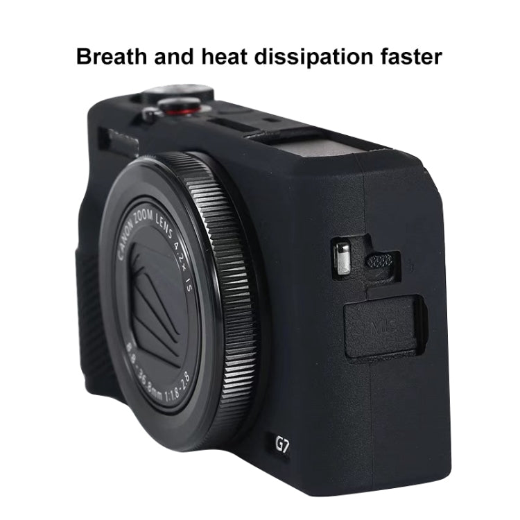 Ốp bảo vệ mềm bằng silicone cho Canon PowerShot G7 X Mark III / G7X III / G7X3, dành cho Canon PowerShot G7 X Mark III