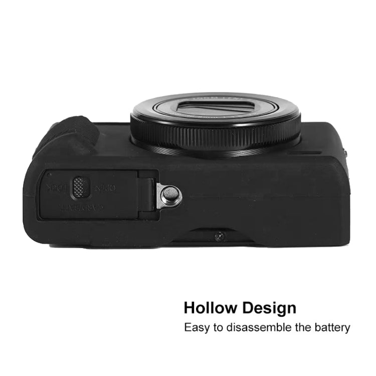 Ốp bảo vệ mềm bằng silicone cho Canon PowerShot G7 X Mark III / G7X III / G7X3, dành cho Canon PowerShot G7 X Mark III