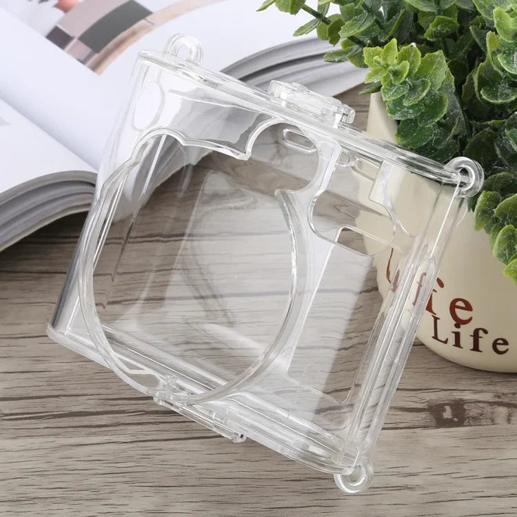 Ốp vỏ bảo vệ trong suốt có dây đeo cho FUJIFILM instax mini 90, dành cho FUJIFILM instax mini 90