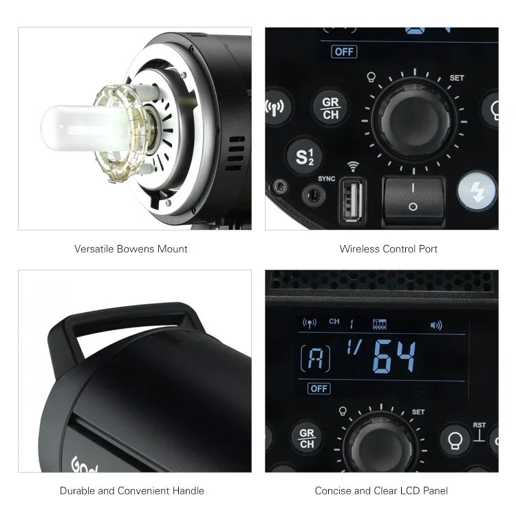 Đèn Flash Studio Godox DP600III 600Ws Gắn Bowens, DP600III