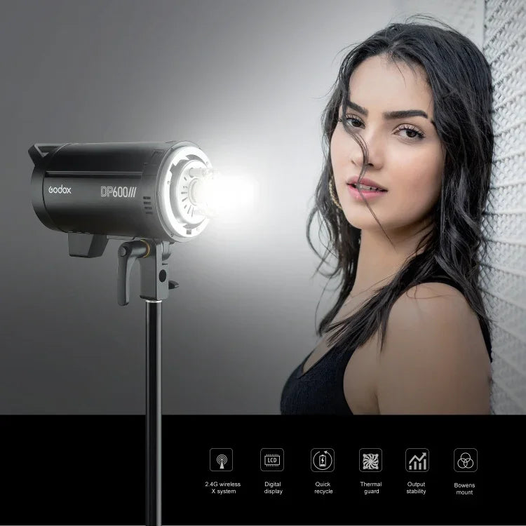 Đèn Flash Studio Godox DP600III 600Ws Gắn Bowens, DP600III