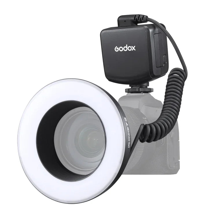 Đèn Flash Macro Vòng Godox Ring72 48 LED với 8 Vòng Chuyển Đổi Kích Thước Khác Nhau, Ring72