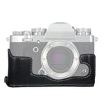 Đế Vỏ Da PU Máy Ảnh Nửa Bộ Ren 1/4 inch cho FUJIFILM X-T3/X-T2, Dành cho FUJIFILM X-T3