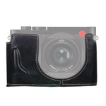 Đế Vỏ Da PU Máy Ảnh Nửa Bộ Ren 1/4 inch cho Leica Q2, Dành cho Leica Q2