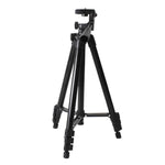 Chân máy gập 4 đoạn hợp kim nhôm 130cm với đầu ba chiều, L-3130 Bạc, L-3130 Đen, L-3130 Vàng Champagne