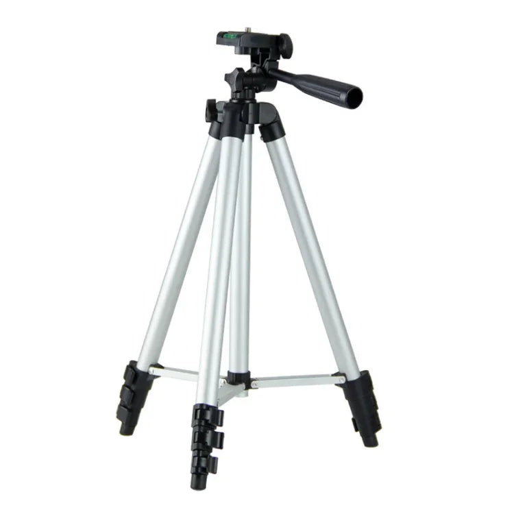 Chân máy gập 4 đoạn hợp kim nhôm 130cm với đầu ba chiều, L-3130 Bạc, L-3130 Đen, L-3130 Vàng Champagne