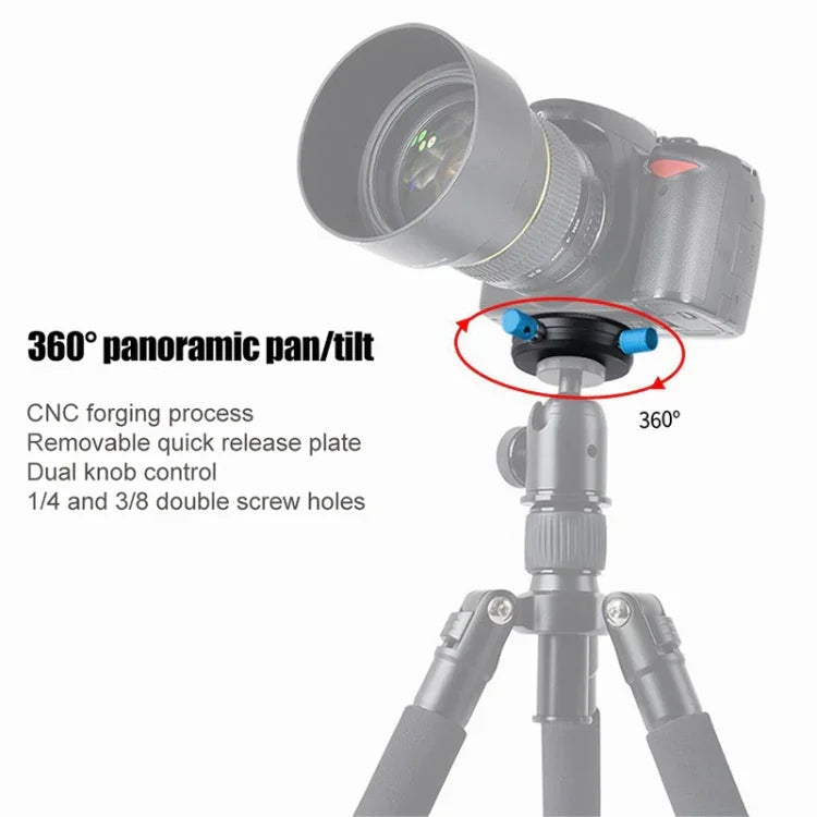 Đế chân máy quay nhanh xoay 360 độ BEXIN QR-02, QR-02 360