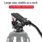 Đầu chân máy hành động kéo trượt chất lỏng panorama 360 độ chịu lực BEXIN VH-105, VH-105