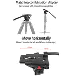 Đầu chân máy hành động kéo trượt chất lỏng panorama 360 độ chịu lực BEXIN VH-105, VH-105