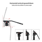 Đầu chân máy hành động kéo trượt chất lỏng panorama 360 độ chịu lực BEXIN VH-105, VH-105