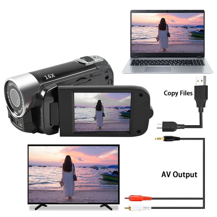 Máy ảnh kỹ thuật số du lịch gia đình 16X Zoom HD 16 triệu điểm ảnh, phích cắm UK, phích cắm UK