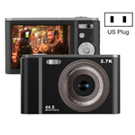 Máy ảnh kỹ thuật số DC302 2.88 inch 44MP 16X Zoom 2.7K Full HD cho trẻ em, phích cắm US, DC302, phích cắm US