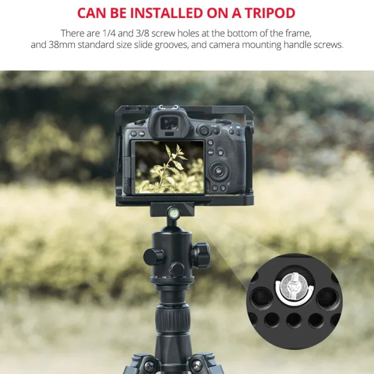 Khung Ổn Định Camera Quay Phim YELANGU C22-A YLG0334B-A cho Canon EOS R5/R6/R, YLG0334B-A