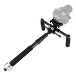 Bộ Giá Đỡ Đa Năng 4 trong 1 YELANGU S300 + Giá Đỡ Vai Cầm Tay Đôi + Gậy Đơn + Bộ Ổn Định cho Máy Ảnh / Máy Ảnh SLR, Chiều Cao Điều Chỉnh: 63cm-170cm, YELANGU S300