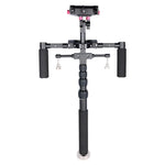 Bộ Giá Đỡ Đa Năng 4 trong 1 YELANGU S300 + Giá Đỡ Vai Cầm Tay Đôi + Gậy Đơn + Bộ Ổn Định cho Máy Ảnh / Máy Ảnh SLR, Chiều Cao Điều Chỉnh: 63cm-170cm, YELANGU S300