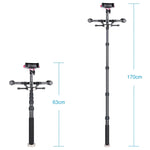 Bộ Giá Đỡ Đa Năng 4 trong 1 YELANGU S300 + Giá Đỡ Vai Cầm Tay Đôi + Gậy Đơn + Bộ Ổn Định cho Máy Ảnh / Máy Ảnh SLR, Chiều Cao Điều Chỉnh: 63cm-170cm, YELANGU S300