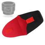 Túi đựng ống kính chống sốc dày bằng neoprene cho ống kính máy ảnh SLR, Đường kính: 65mm, Chiều cao: 100mm, Đường kính: 65mm, Chiều cao: 100mm