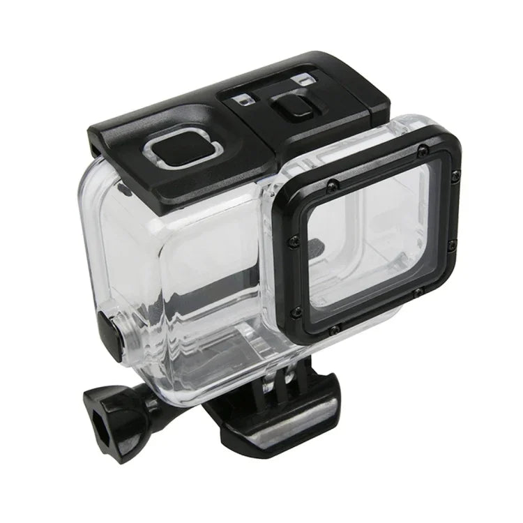 Vỏ bảo vệ chống nước 45m có màn hình cảm ứng cho GoPro HERO6 /5 với khóa, giá đỡ cơ bản & ốc vít, không cần tháo ống kính, chống nước 45m