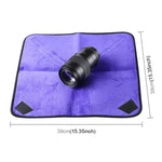 Hundred-folding Cloth Photography Camera SLR Liner Lens Bag Thickening Wrapped Cloth Plus Velvet, Size: 40x40cm, Size: 40x40cm