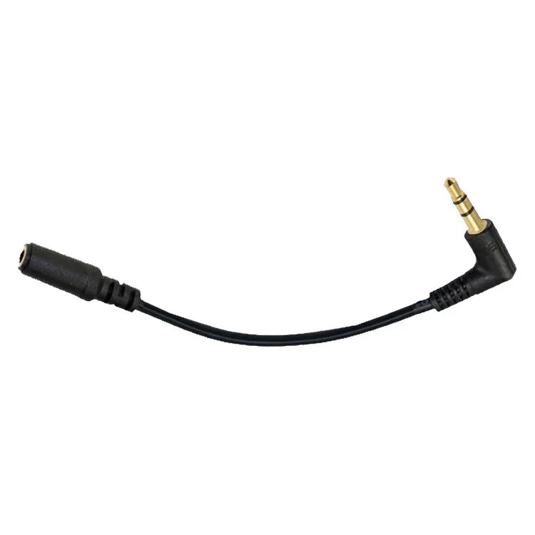 5 Cái Cáp Chuyển Đổi Micro 3.5mm Góc Vuông 13cm Đầu Đực Sang Đầu Cái Cho PC Camera, Góc Vuông 3.5mm