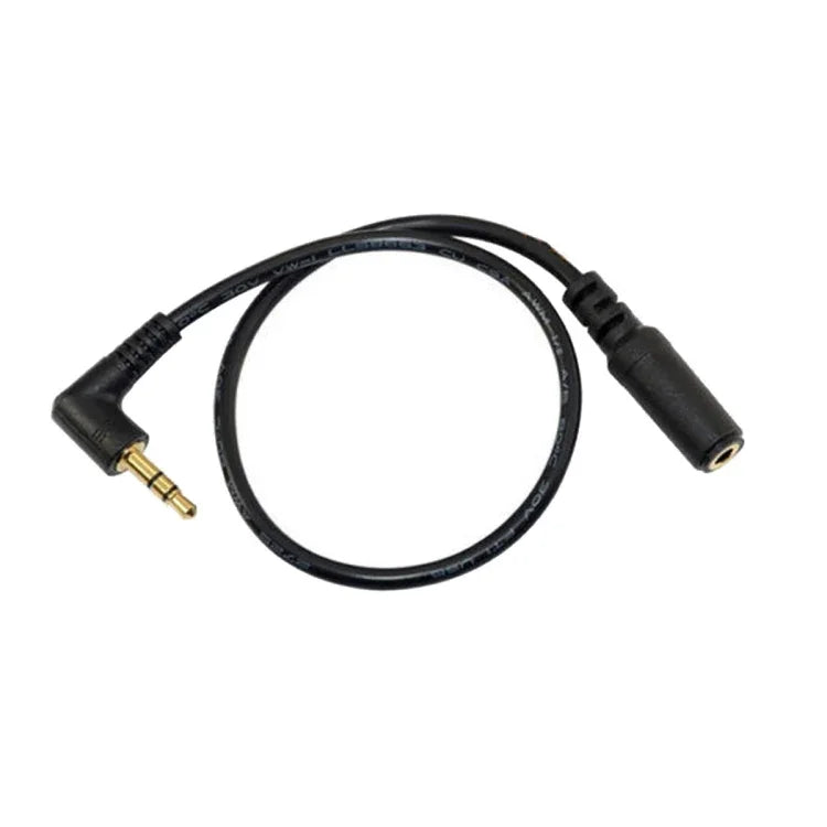 5 Cái Cáp Chuyển Đổi Micro 3.5mm Góc Vuông 13cm Đầu Đực Sang Đầu Cái Cho PC Camera, Góc Vuông 3.5mm