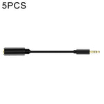5 Cái Cáp Chuyển Đổi Micro 3.5mm Kim Loại 4 Cực Đầu Cái Sang 3 Cực Đầu Đực, Cáp Chuyển Đổi 4 Cực Sang 3 Cực