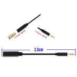 5 Cái Cáp Chuyển Đổi Micro 3.5mm Kim Loại 4 Cực Đầu Cái Sang 3 Cực Đầu Đực, Cáp Chuyển Đổi 4 Cực Sang 3 Cực