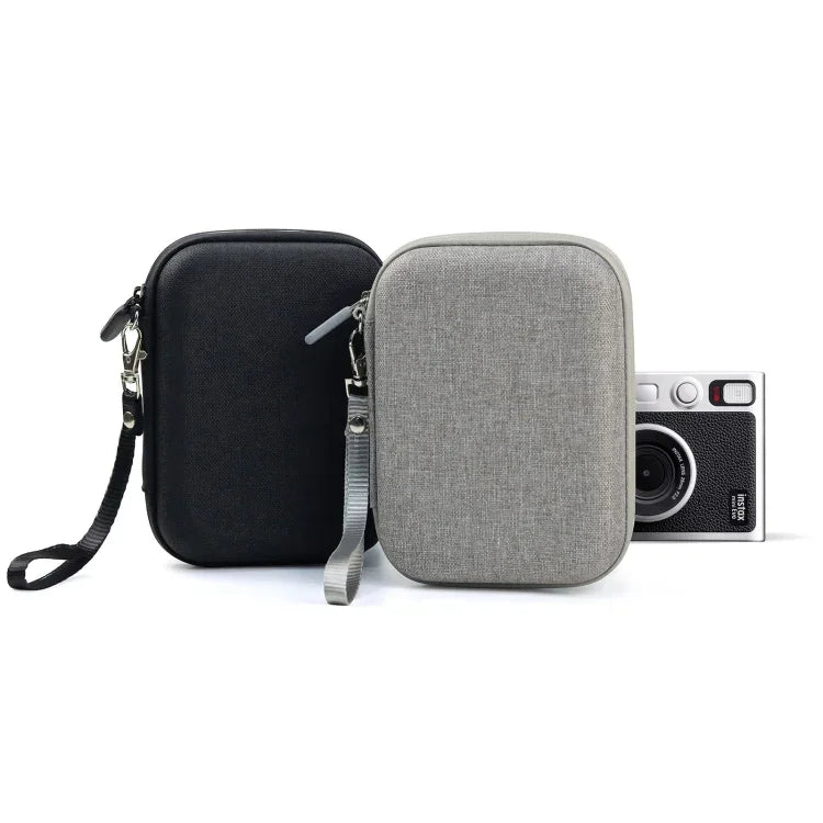 Hộp Đựng Cứng Bảo Quản Cho FUJIFILM Instax mini EVO, Mẫu Vải Màu Đen, Mẫu Vải Màu Xám
