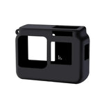 Vỏ bảo vệ silicone chống sốc có khung cho Insta360 One R 4K kèm nắp che ống kính, Vỏ 4K + Nắp ống kính