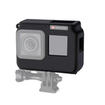 Vỏ bảo vệ silicone chống sốc có khung cho Insta360 One R 4K kèm nắp che ống kính, Vỏ 4K + Nắp ống kính