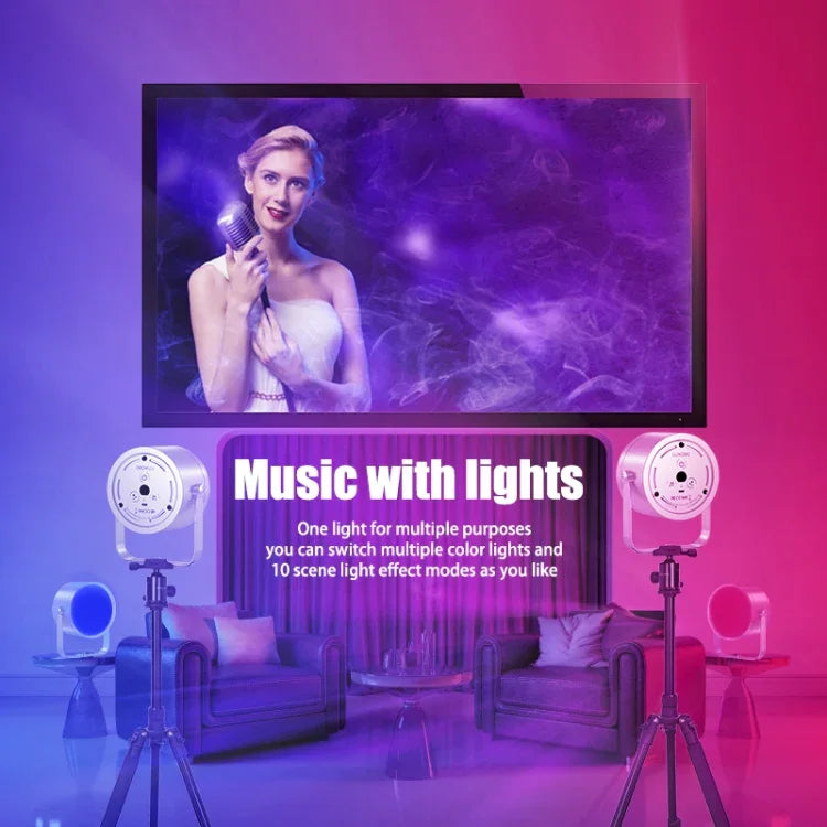 Đèn Chiếu Sáng Môi Trường RGB LUXCEO Mood2 Có Điều Khiển Từ Xa