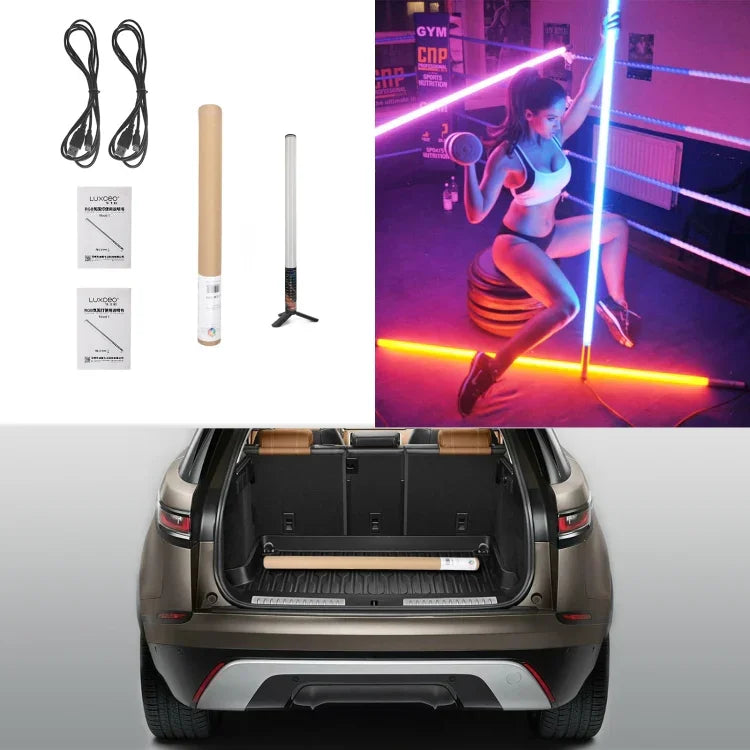 Đèn LED Thanh RGB LUXCeO Mood1 50cm Chiếu Sáng Môi Trường Nhiều Màu Cho Video Ảnh Cầm Tay, Không Có Chân Đỡ, 50cm