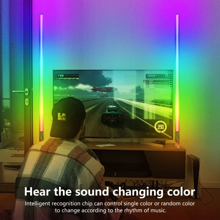 Đèn LED Thanh RGB LUXCeO Mood1 85cm Chiếu Sáng Môi Trường Nhiều Màu Cho Video Ảnh Cầm Tay, Không Có Chân Đỡ, 85cm