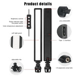 Đèn LED USB LUXCeO WS66 Chiếu Sáng Video Trực Tiếp 2500K-9000K Hai Màu Cho Laptop Hội Nghị, WS66