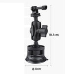 Giá đỡ gắn cốc hút đơn kèm adapter chân máy & dây thép & khóa an toàn, Cốc hút đơn