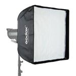 Hộp khuếch tán mềm hình chữ nhật 60 x 60cm Godox cho studio chụp ảnh gắn Bowens, dùng cho Speedlite
