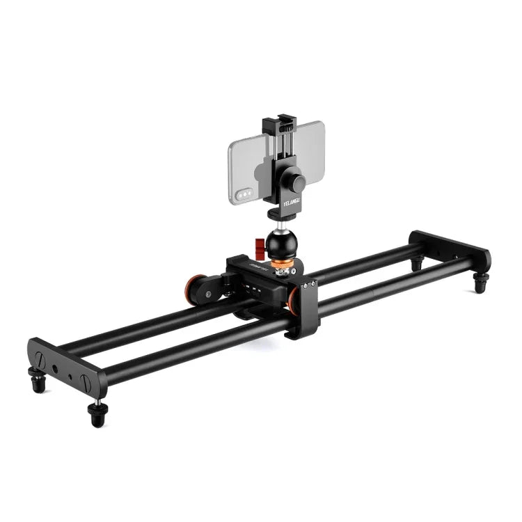 Thanh Trượt YELANGU L60E 60cm + Xe Đẩy Video 3 Bánh L4 với Kẹp Điện Thoại & Đầu Bi, L60E+L4X+PC03+T1