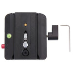 Fittest FC-501 Kẹp Nhôm Hợp Kim Lắp Nhanh với Bản Trượt Tháo Nhanh Thay Thế Chân Máy Manfrotto 577, FC-501
