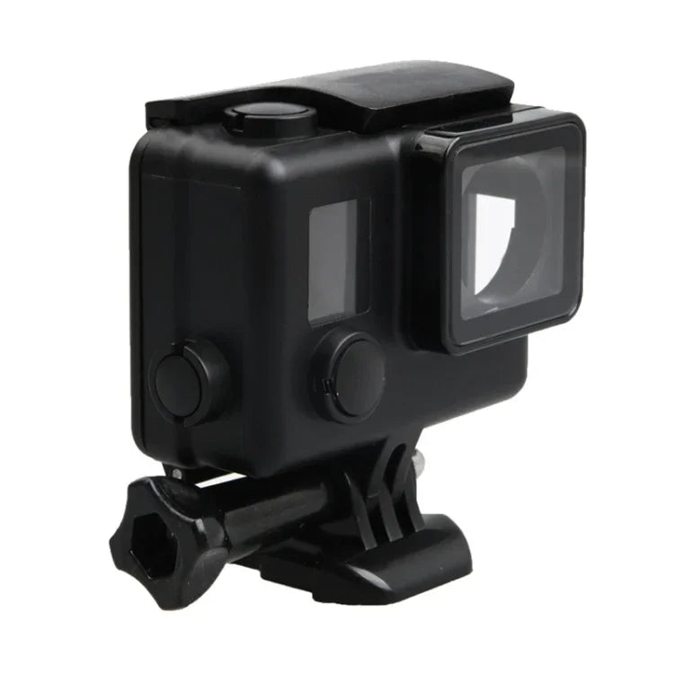 Vỏ bảo vệ khung ABS cho GoPro HERO4 kèm khóa, giá đỡ cơ bản & ốc vít dẫn, HERO4