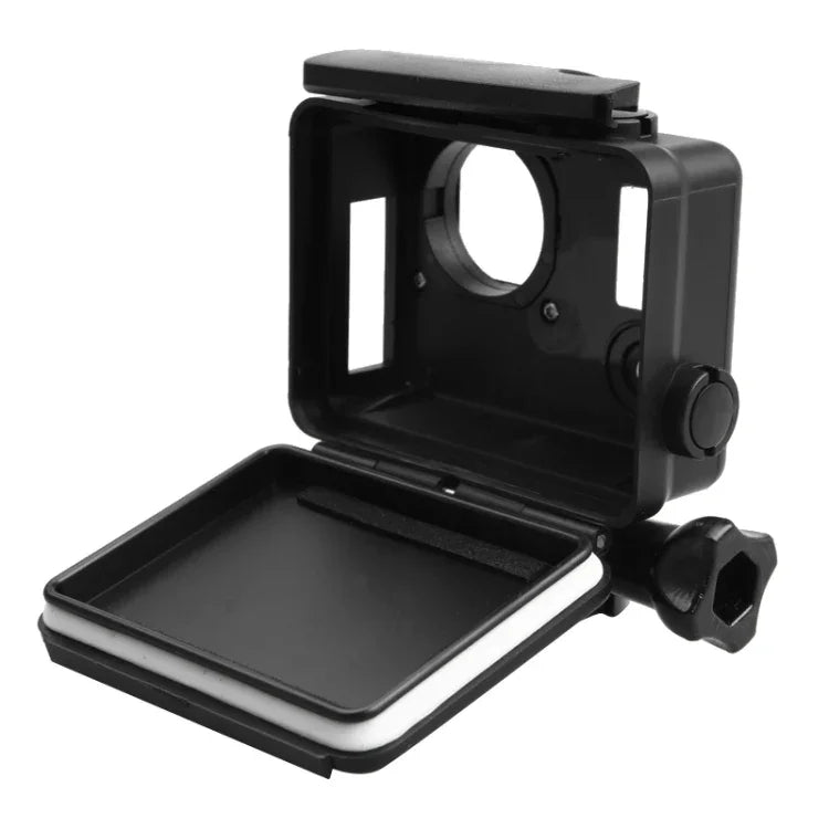 Vỏ bảo vệ khung ABS cho GoPro HERO4 kèm khóa, giá đỡ cơ bản & ốc vít dẫn, HERO4