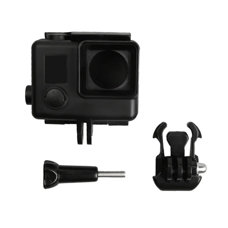 Vỏ bảo vệ khung ABS cho GoPro HERO4 kèm khóa, giá đỡ cơ bản & ốc vít dẫn, HERO4