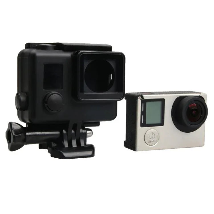 Vỏ bảo vệ khung ABS cho GoPro HERO4 kèm khóa, giá đỡ cơ bản & ốc vít dẫn, HERO4