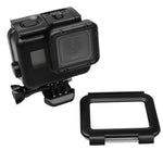 Bộ 2 trong 1 cho GoPro HERO5 gồm nắp lưng màn hình cảm ứng + vỏ bảo vệ chống nước 45m (Không cần tháo ống kính khi lắp) kèm khóa gắn cơ bản & vít dẫn, Không cần tháo ống kính